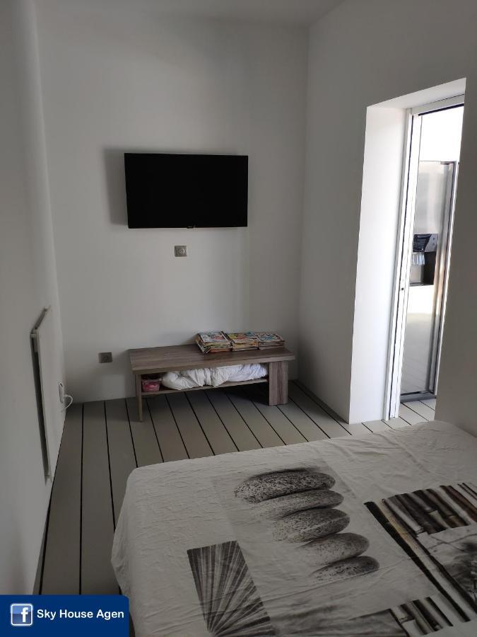 Piscine Chauffee Et Spa Jacuzzi Privatif Terrasse Sans Vis A Vis ,,,Sky House Agen,,, Εξωτερικό φωτογραφία